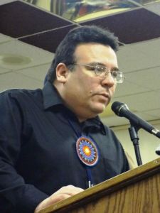 At the January 11 public hearing in Hurley, Mike Wiggins, Jr. Chair, Bad River Band of the Lake Superior Tribe of Chippewa Indians said: "We recognize some of the things in here as being unbelievable threats to us. What you heard from our attorney is that we’re willing to go to the mat on this stuff.  I heard someone say this isn't the time to ask questions. What does taking GTAC off the hook for groundwater contamination deeper than 1,000 feet have to do with streamlined processes? Nothing, but we could consult about that. After all this goes away, the open pit mine sits there and so do we."