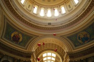 7/04/2011 1:05.  Balloon release in the Capitol Rotunda.
