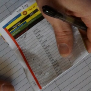 A-F of the alphabetized list of citizens that regularly attend the Solidarity SingAlong