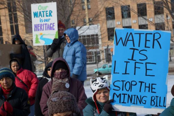 Water is Life from Protect Wisconsin's Waters rally 1/26/13