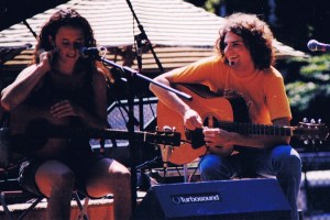 Amelia Royko Maurer and Paulie Heenan.