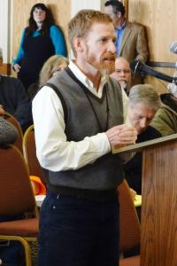 Tom Fitz, geologist from Northland College