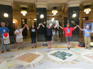 Peggy Porter Koenig at Solidarity SingAlong 7.15.13