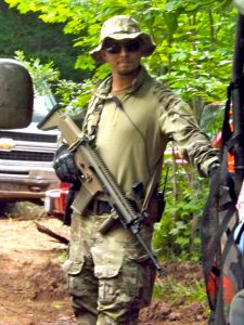 Bulletproof Security, operating illegally in Wisconsin. Photo: Rob Ganson