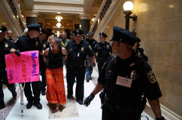 photo courtesy of Joe Brusky, Overpass Light Brigade