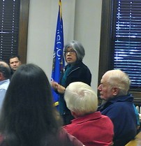 Bad River Edler Allie Raven. Photo: Barbara With