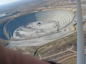 Cobre Las Cruces, before the collapse in April 2008. Photo: Ecologistas en Acción