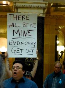 January 23, 2013, rally during public hearing for AB1/SB1 at the Capitol.