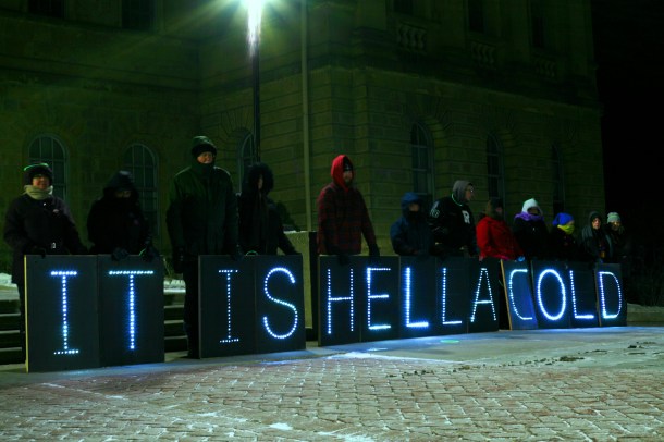 Overpass Light Brigade February 14, 2015 
