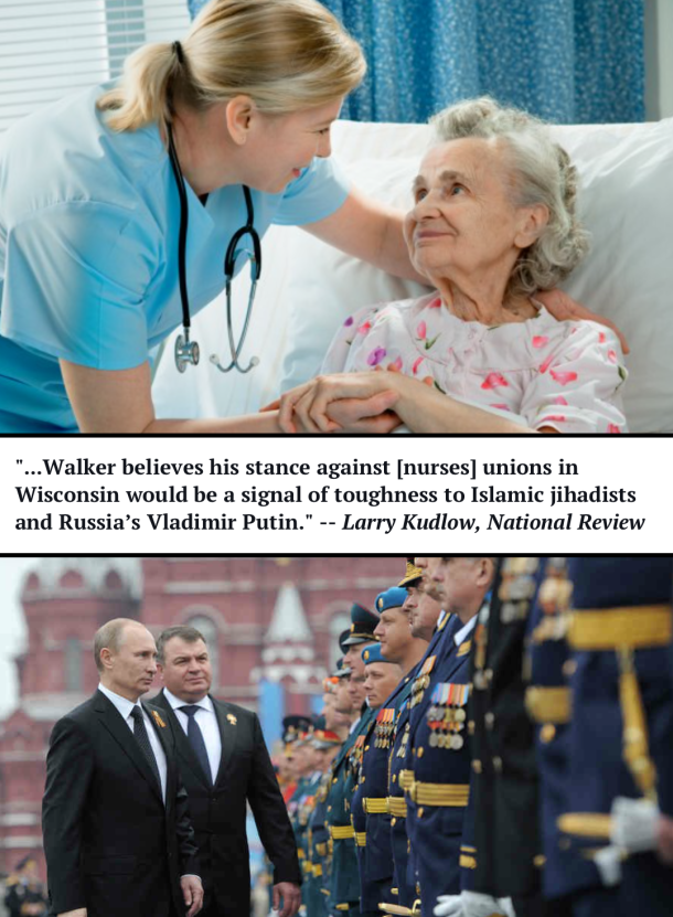 nurses unions scott walker