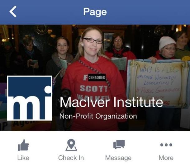 MacIver Institute Facebook page.