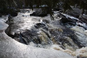 Red Granite Falls outside of Mellon, WI. Photo: Ros Nelson