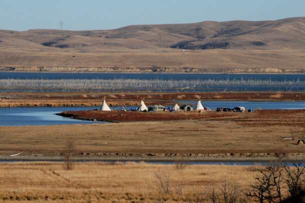 The confluence of the CannonBall and Missouri Rivers is stunningly beautiful. Photo credit: Leslie Amsterdam
