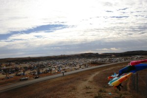 Oceti Sakowin Camp on November 15, 2016.