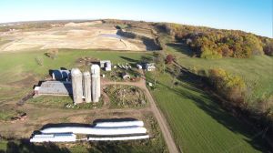 A frac sand mine in Great Northern, WI. Photo: Save the Hills Alliance